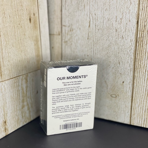 Games Our Moments Girls Night Out Card Game Poshmark